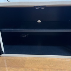 ナフコ テレビボード　
引き出し付き ナチュラルの画像
