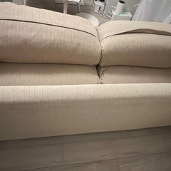 無印良品　ソファ 2.5シーター(フェザーポケットコイル)の画像