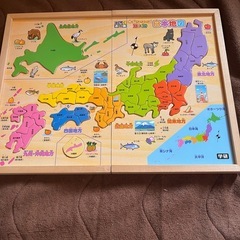 クモン　学研　知育玩具　地図　パズルの画像