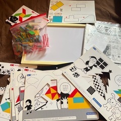 クモン　学研　知育玩具　地図　パズルの画像