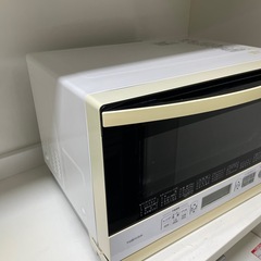 東芝電子レンジ2017年製の画像