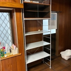  無印良品　
スチールラック 　　　　の画像