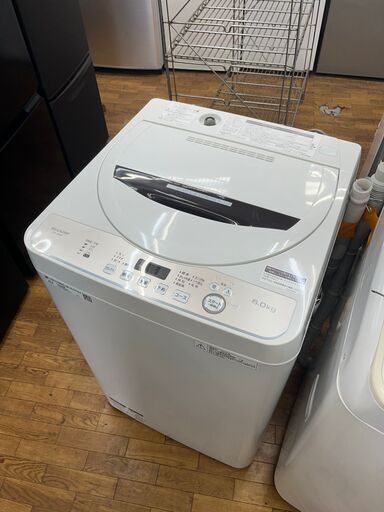 【リサイクルショップどりーむ鹿大前店】No.2734 洗濯機 SHARP/シャープ 2020年製 6.0㎏