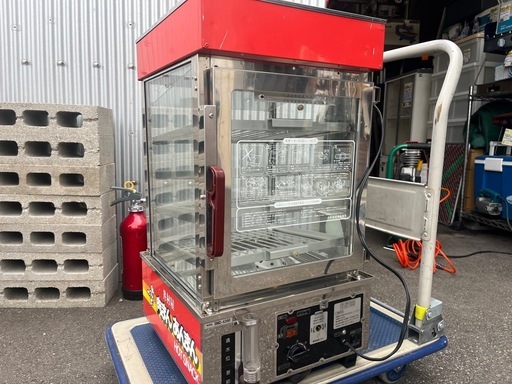 お話中 業務用 蒸し器 SMD-436R 100V 吉田金属 中華まん 肉まん