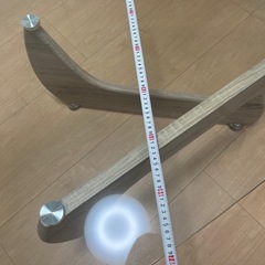 ガラステーブル　豆型の画像