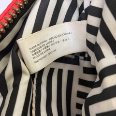K2509-247 Kate Spade SATURDAY レザートート レッド 中古の画像