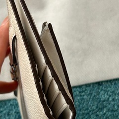 マイケルコース　長財布　白　新品同様の画像