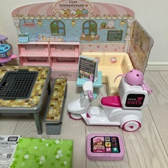 大量 まとめ売り リカちゃん ハウス お店 マクドナルド人形14体の画像