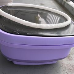 小型洗濯機 ミニ 折りたたみポータブル ミニ 15L大容量 ブルーライト除菌機能付き の画像