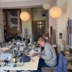 【撮影時使用のみ】定価¥18,500- 特大アートポスター フレーム付 70x100cm 北欧の画像