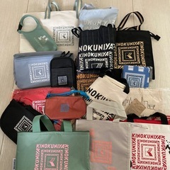 KINOKUNIYAロゴ入りバッグ各種