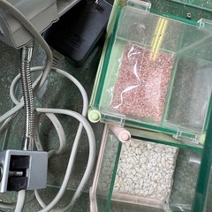 水槽 コンパクト ビバリア トリオコーポレーション  石付き ライト付き 証明の画像