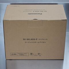 ★パナソニック/Panasonic★コードレススチームアイロン NI-WL409-P クリアピンク 未使用の画像