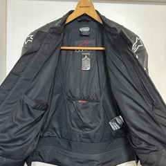 Alpinestars レザーライダースジャケットの画像