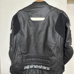 Alpinestars レザーライダースジャケットの画像