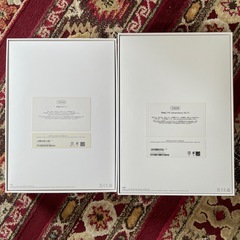iPad元箱2個の画像
