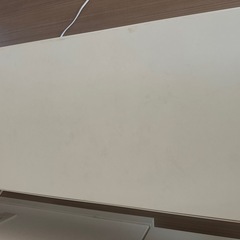 IKEA NYBODA コーヒーテーブル／ホワイト×グレー リバーシブル天板の画像