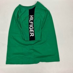 W2509-248TOMMY HILFIGER Tシャツ ショルダーライン Lサイズ 色あせありの画像