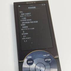 SONY ウォークマン/NW-A857/64GBの画像