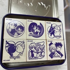未使用品　CLAMP ツバサ　xxxHOLiC　カレンダー付属品スタンプの画像