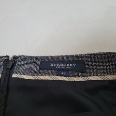 極上美品BURBERRY　バーバリー 膝丈タイトスカート　Lサイズの画像
