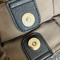 K2509-168 MACARONIC STYLE ミニ トートバッグ ブラック キズ汚れ有りの画像