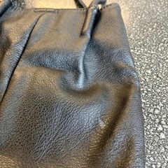 K2509-168 MACARONIC STYLE ミニ トートバッグ ブラック キズ汚れ有りの画像