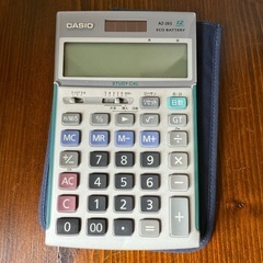 【中古】CASIO 電卓(AZ-26S)の画像