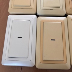 JIMBOワイドスイッチまとめて　照明スイッチの画像