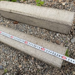 民地石　DIY 外構の画像