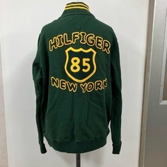 W2509-249　TOMMY HILFIGER スウェットスタジャン Lサイズ 未使用 ※保存時の汚れありの画像