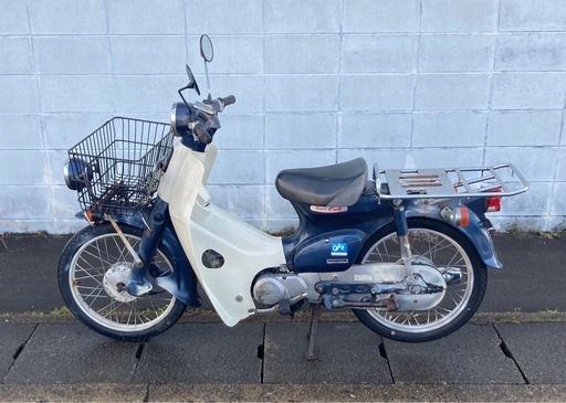 福知山市 HONDA ホンダ スーパーカブ 50cc  紺色 稼働品