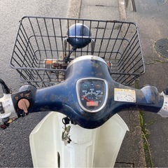 福知山市 HONDA ホンダ スーパーカブ 50cc  紺色 稼働品 の画像