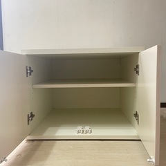 ラック　収納　 キャビネット　ホワイトの画像