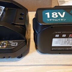 (お話中)18vバッテリー&充電器(マキタ互換)の画像
