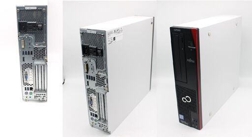 No.3-富士通D588V/i3/8100/3.60Ghz/メモリ16G中古M.2.2SSD512GサブHDD500G/DVD-RW/office2021