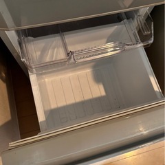 三菱　2ドア冷蔵庫　MR-P15A-S形　2017年製　一人暮らし用の画像