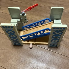 【至急】バラエティ豊かな木製レールセットの画像