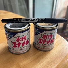 ペイント水性エナメル　5本の画像