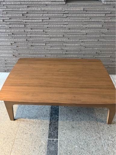 ニトリ　コタツローテーブル　木製テーブル　炬燵 ニトリ こたつ ローテーブル 木製テーブル 120cm×80cm ニトリ】こたつ 