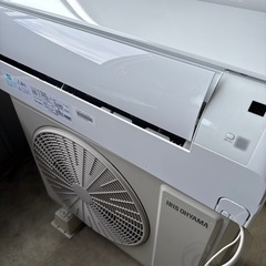 【12畳】IRISOHYAMA エアコン IHF-3606G 3.6kw 22年製の画像