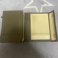 財布 エムピウ M＋ P25 ミッレフォッリエ グリージョの画像