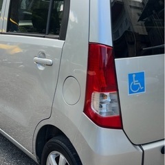 ワゴンＲ　車椅子の画像