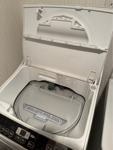 シャープ　電気洗濯乾燥機 ES-TX5SC-W 2017年製 縦型洗濯機