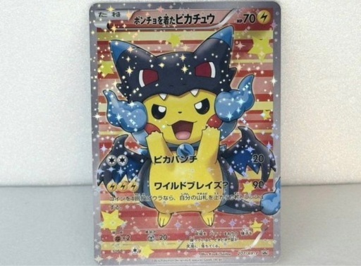 ポンチョを着たピカチュウ メガリザードン