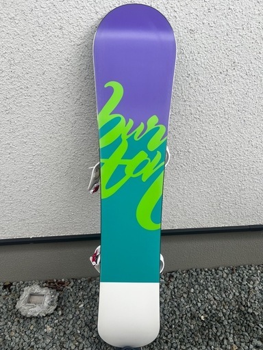 スノーボード板(BURTON)/ブーツ/カバー/ビンディングセット☆レディース☆