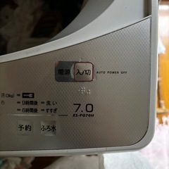 洗濯機　SHARP （ジャンク品）  の画像