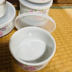 陶器 保存容器 6点セット 箱付の画像
