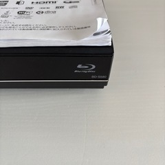 SHARP Blu-rayレコーダーの画像