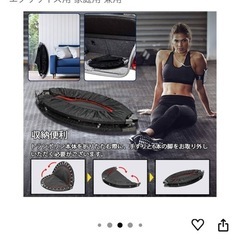 トランポリン(手摺り付き)の画像